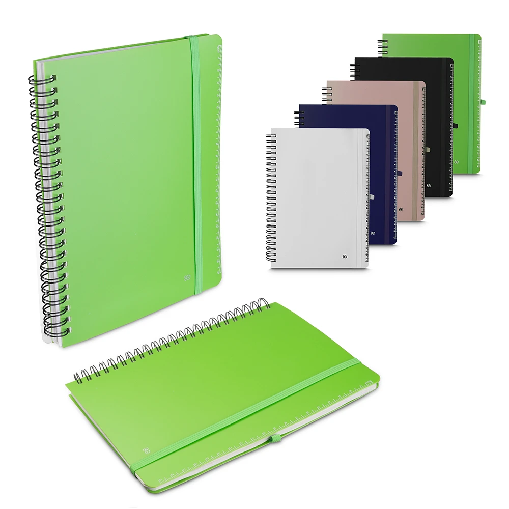 Caderno A5 com Capa em PP