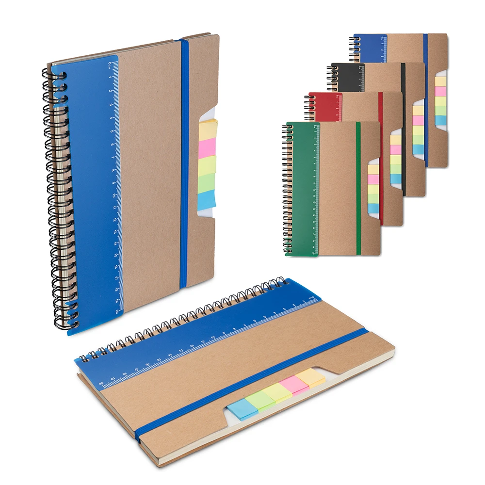 Caderno A5 com Capa em Papel Kraft