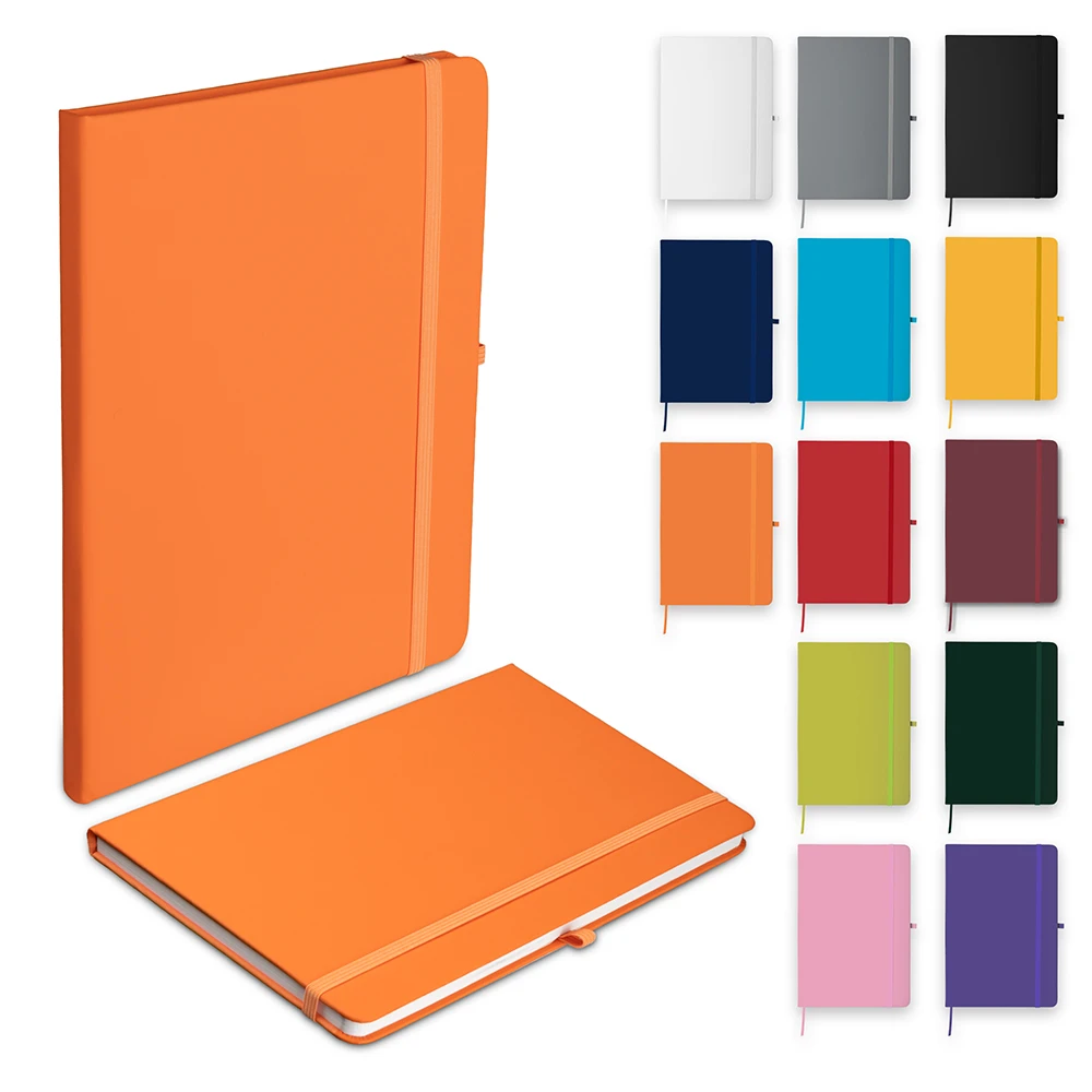 Caderno A5 com Capa em PU 21x14,5cm