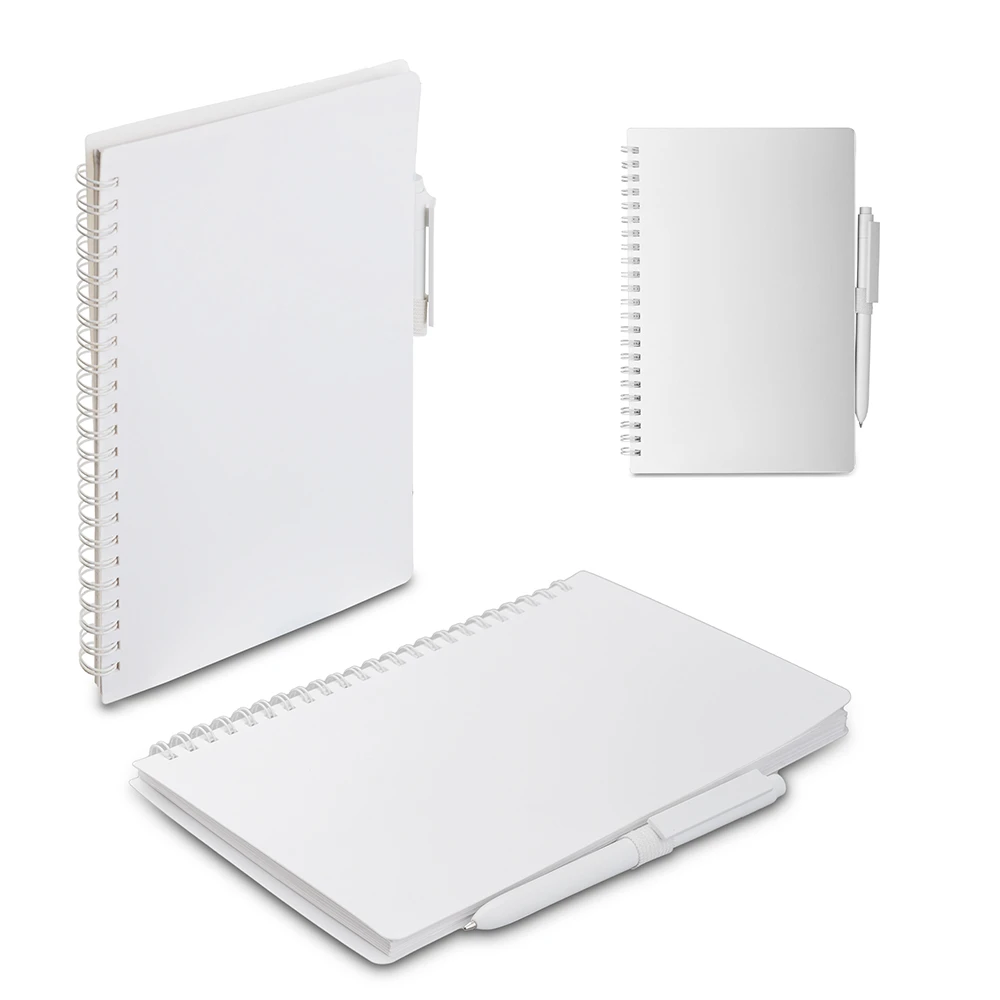 Caderno A5 com Capa em PP e Caneta