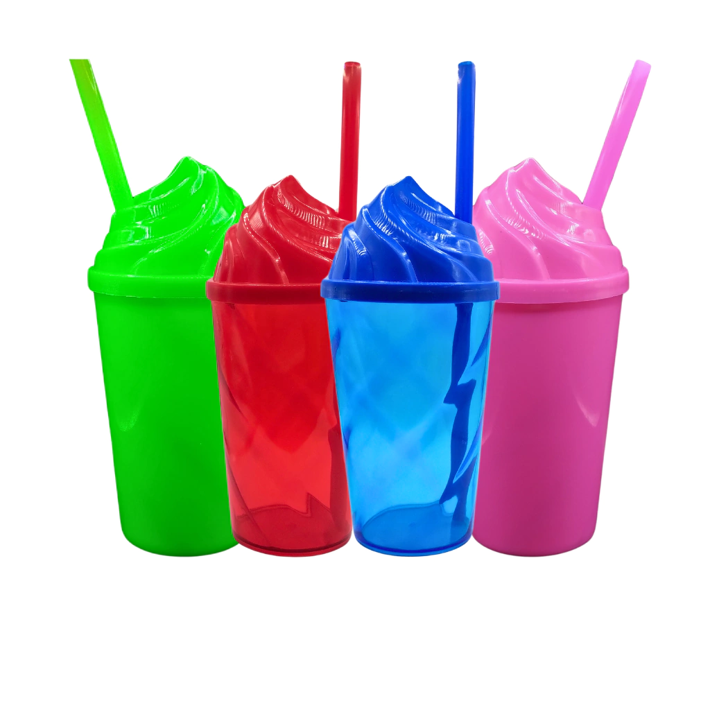 Twister 300ml Liso com Tampa Chantilly