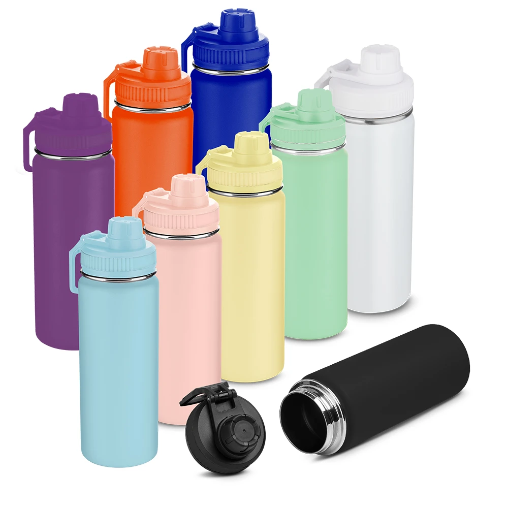 Garrafa Térmica com Tampa Mosquetão 570ml