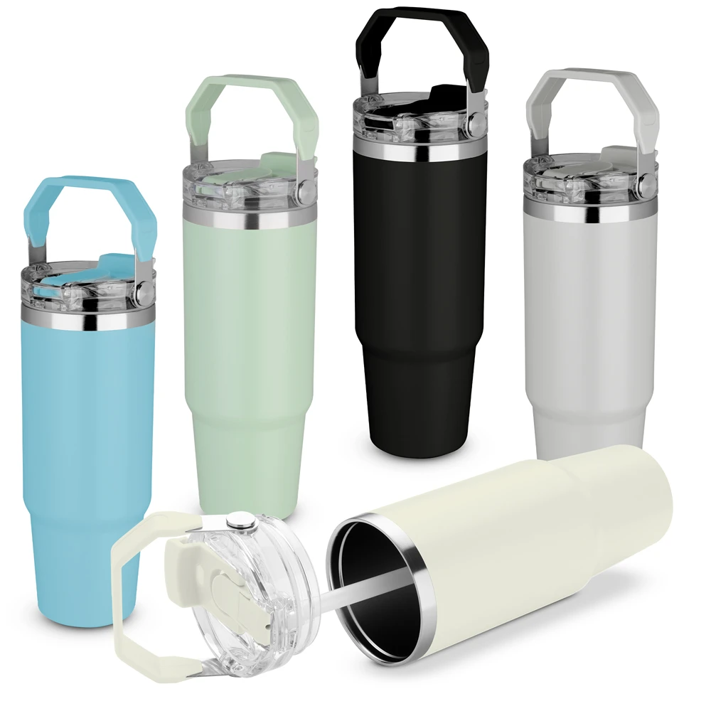 Garrafa Térmica com Canudo 850ml